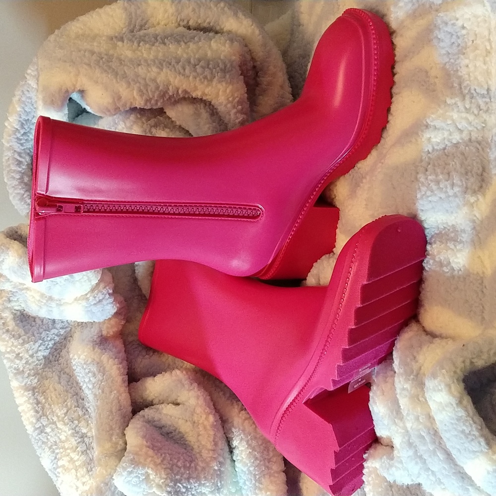 Authentic INC Pink Rainboots